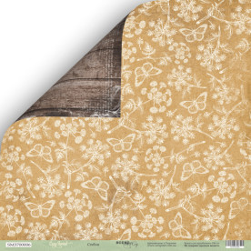 Аркуш двостороннього паперу 30x30 Scrapmir Стебла Cozy Forest