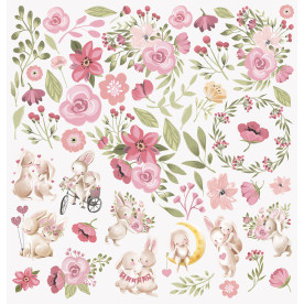 Лист одностороннього паперу для вирізання 30x30 So Loved Scrapmir