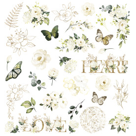 Лист одностороннього паперу для вирізання 30x30 Tenderness Scrapmir