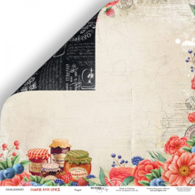 Лист двусторонней бумаги, Сахар, Sugar and Spice, 30x30см, Scrapmir