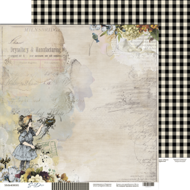 Лист двусторонней бумаги Some days SM6400001, 30x30 см, Scrapmir