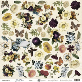 Лист одностороннього паперу, Декор, Some days, 30x30 см, Scrapmir