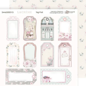 Лист двусторонней бумаги, Tag-Pad La Creme, 20х20 см, Scrapmir