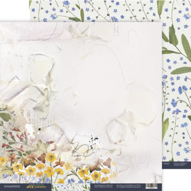 Лист двусторонней бумаги, 02, Herbarium Wild summer, 30x30 см, Scrapmir