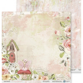 Лист двусторонней бумаги, Fairy Blossom, 02, 30х30 см, Scrapmir