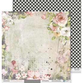 Аркуш двостороннього паперу, Fairy Blossom, 04 30х30 см, Scrapmir
