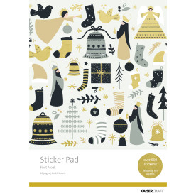 Набір стікерів, First Noel, 20 аркушів, Kaisercraft