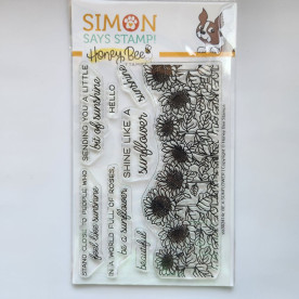 Набор акриловых штампов Be a sunflower, Simon Says Stamp