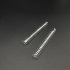 Стеклянная мини бутылочка без пробки 13x100 мм, 10 мл, 1 шт