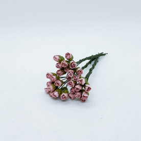 Набор бутонов роз, 7 мм, пыльная роза, 10 шт