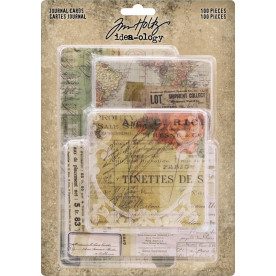 Набір карток Idea-Ology Journal Cards, 100 шт, Tim Holtz