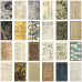 Набір паперу для скрапбукінгу, Idea-Ology Backdrops 2, 15х20 см, 24 шт, Tim Holtz