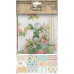Набір вирубування та паперу для скрапбукінгу, Idea-Ology Worn Wallpaper Scraps, 49 шт, Tim Holtz