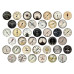 Набор высечек, Idea-Ology Gauge Dials, 39 шт, Tim Holtz