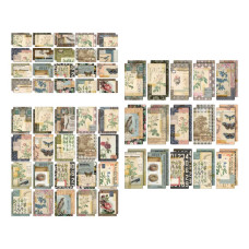 Набір вирубування, Idea-Ology Pocket Cards, 55 шт, Tim Holtz