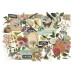 Набор высечек Idea-Ology Ephemera Pack, Organic Layers, 45 шт, Tim Holtz