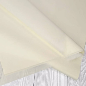 Тишью бумага упаковочная, айвори/слоновая кость, 50х70см, 18 г/м2