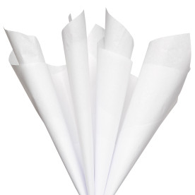 Тишью бумага декоративная, белый, 50х70 см, 18 г/м1