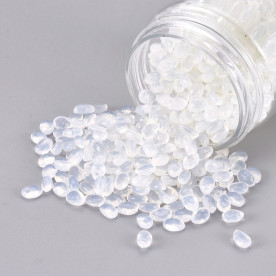 Віск в баночці, місячний білий, 6х3 мм, 40 г