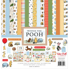 Набор скрапбумаги Winnie the Pooh 30х30 см 12 листов + наклейки Echo Park