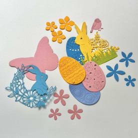 Набір вирубування Великодній, 18 од., 2 - 10 см