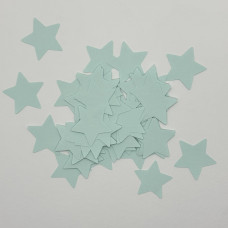Набор вырубки Звезды, голубые, 3 см, 50 шт.