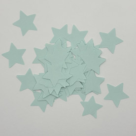 Набір вирубки Зірки, блакитні, 3 см, 50 шт.