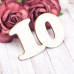 Чіпборд, Цифра 10, 52 * 32 мм, Valeo