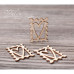 Чипборд, набор Марки, 3 шт, 18*26 мм, Valeo