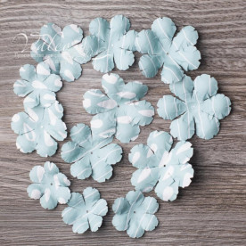 Декоративні паперові Польові квіти, 45 * 45 мм, 40 * 40 мм, 35 ​​* 35 мм, 12 шт, Valeo