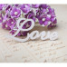 Чипборд, Love, 68*31 мм, Valeo