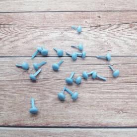 Набір брадсів, ніжно-блакитний, 20 шт, 7мм