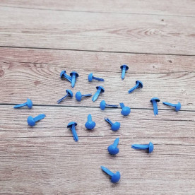 Набор брадсов, небесно-голубой, 20 шт, 5мм