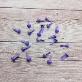 Набор брадсов, сиреневый темный, 20 шт, 5 мм