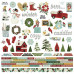 Набір стікерів, Winter Farmhse, 30х30 см, Simple Stories
