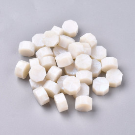 Набір віску для створення відбитків, античний білий, 9 мм, 100 шт