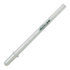 Ручка, гелева, Glaze 3d-Roller, Білий, Sakura