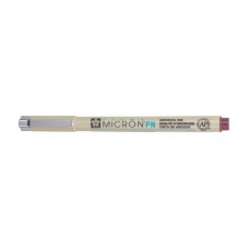 Ручка, Pigma Micron Pn, бордовий, лінія 0.4-0.5мм, Sakura