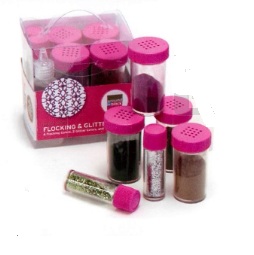 Набір флока і глітер Flocking & Glitter Kit - Earth Tones від ATB