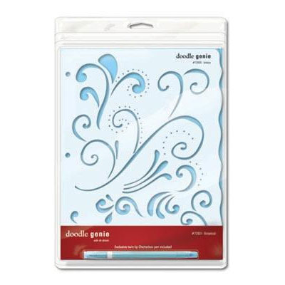 Трафарет Doodle Genie - Breezy від Chatterbox