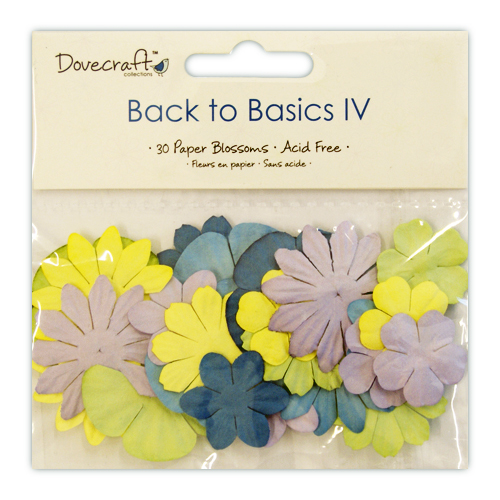 Набір квіточок Back to Basics IV, 30 шт від Dovecraft