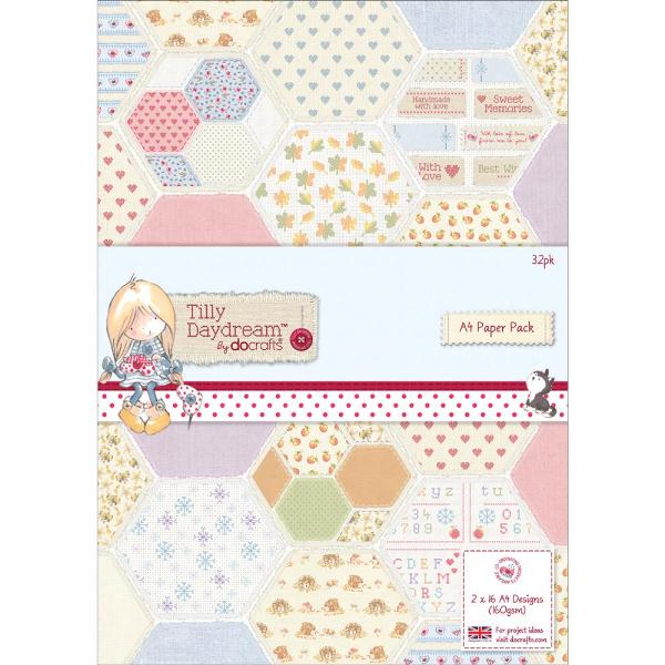 Набор бумаги Tilly Daydream 29,7х21 см 16 листов от Docrafts