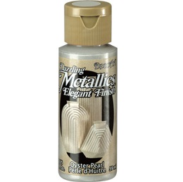 Акрилова фарба Dazzling Metallics Oyster Pearl, 59 мл від DecoArt