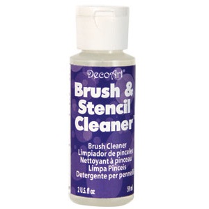 Засіб для очищення кистей і трафаретів Brush and Ctencil Cleaner, 59 мл від DecoArt