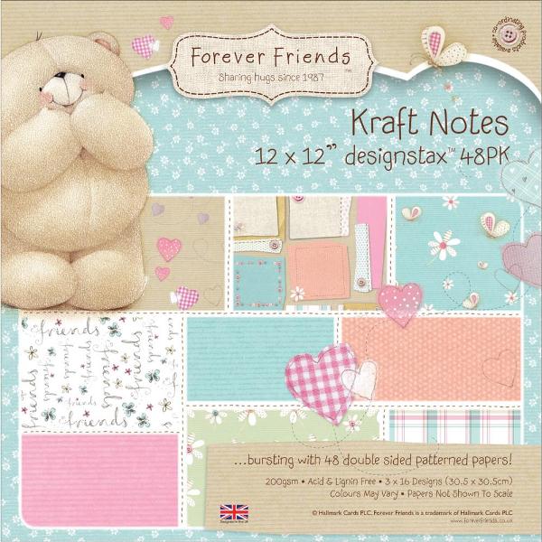Набір паперу Forever Friends 30х30 см 16 аркушів від Docrafts