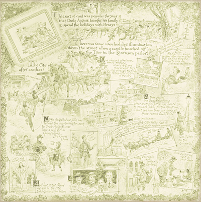 Односторонній скраппапір Holiday with Henry від Melissa Frances