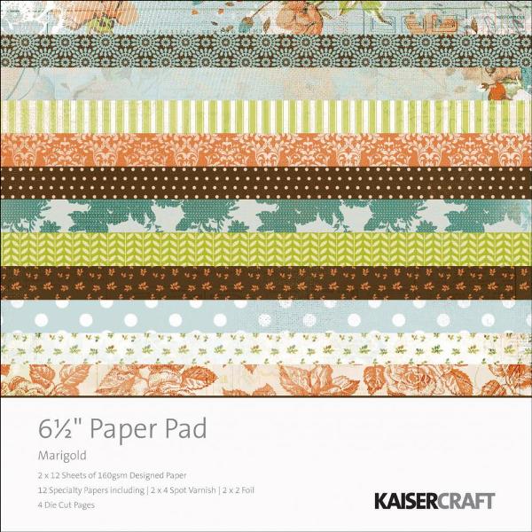 Набор бумаги Marigold, 16х16 см, 40 листов от Kaisercraft