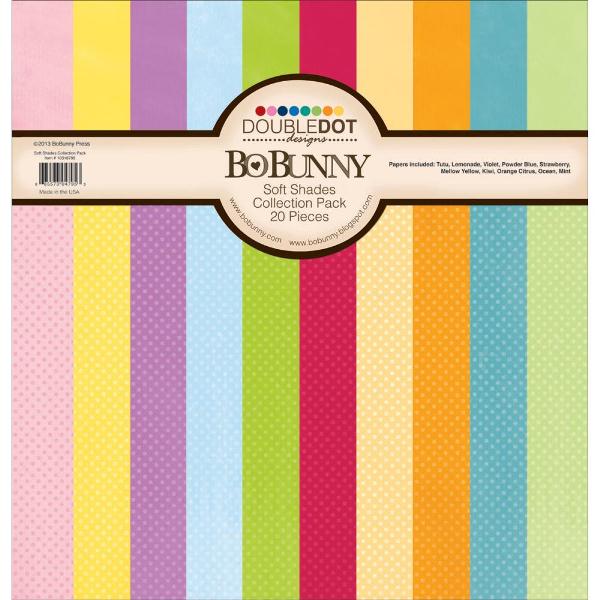 Набор бумаги Soft Shade 30х30 см 10 листов от Bo-Bunny
