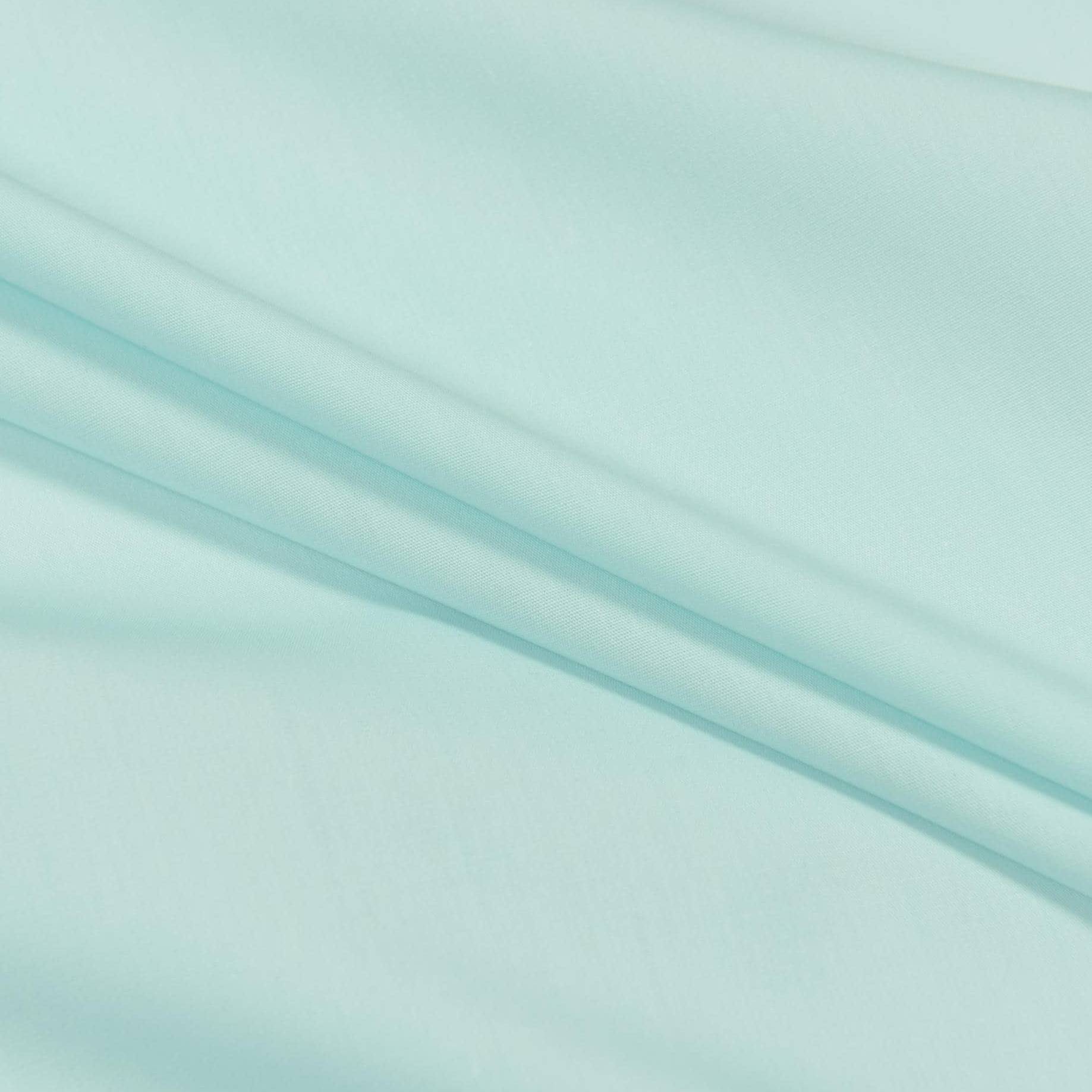Сорочкова тканину, бавовна 55%, 115г / м, світло-м'ятний, 50x50 см