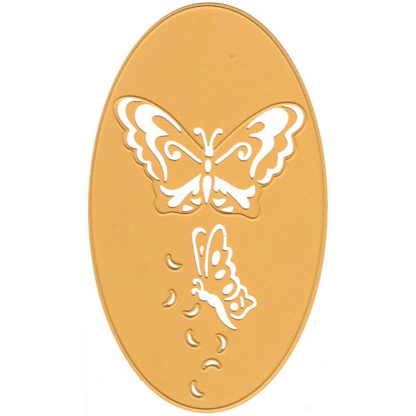 Ніж для тиснення і вирізання Butterflies Oval від Joy! Crafts